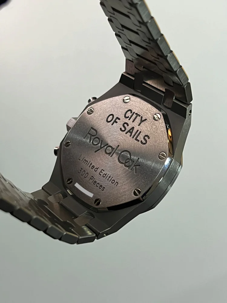 Audemars Piguet City Of Sails Royal Oak Limited Edition 300 pcs with Extract from Archives
